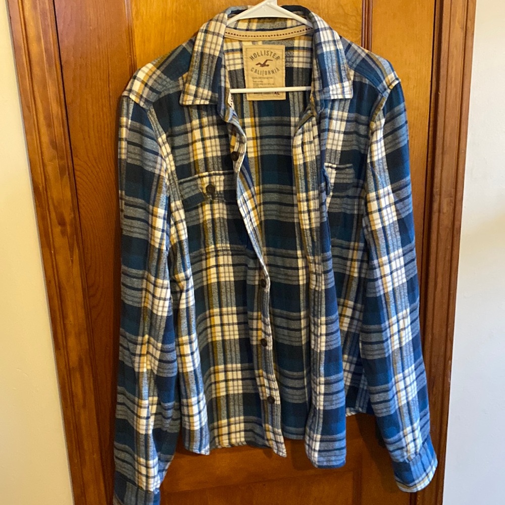 Hollister XL Long Sleeve Flannel